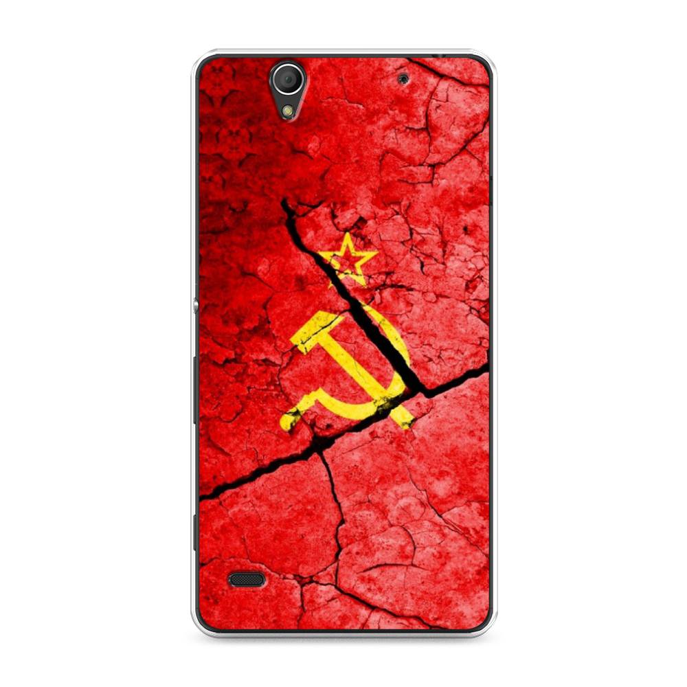 

Чехол Awog на Sony Xperia C4 "СССР", Разноцветный, 52650-5