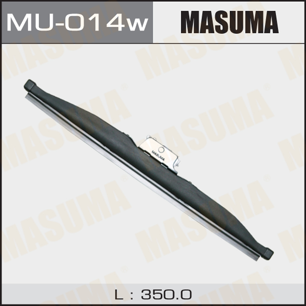 

Щетка Стеклоочистителя Зимняя Masuma 14"/350 Мм Nano Graphite Крюк Masuma арт. MU014W