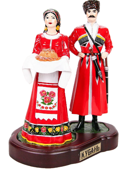 

Фигурка декоративная, Вернисаж истории, Композиция хлеб-да-соль ручная роспись, Красный