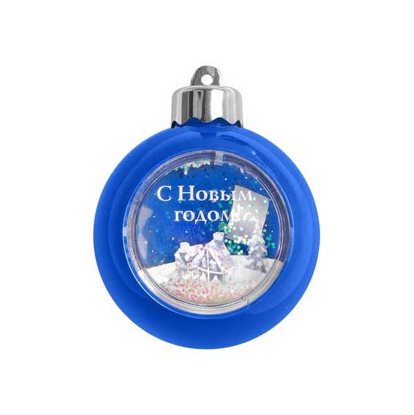 

Шар на ель Mister Christmas WB-B 8 см 1 шт.