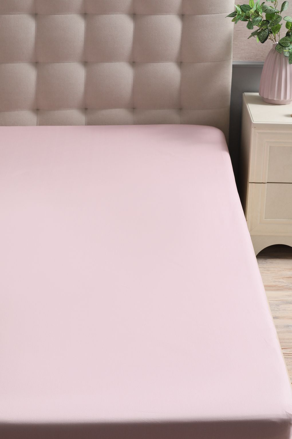 

Простыня натяжная 180x200x25 21maison розовый сатин 100% хлопок 891/0095005/3287