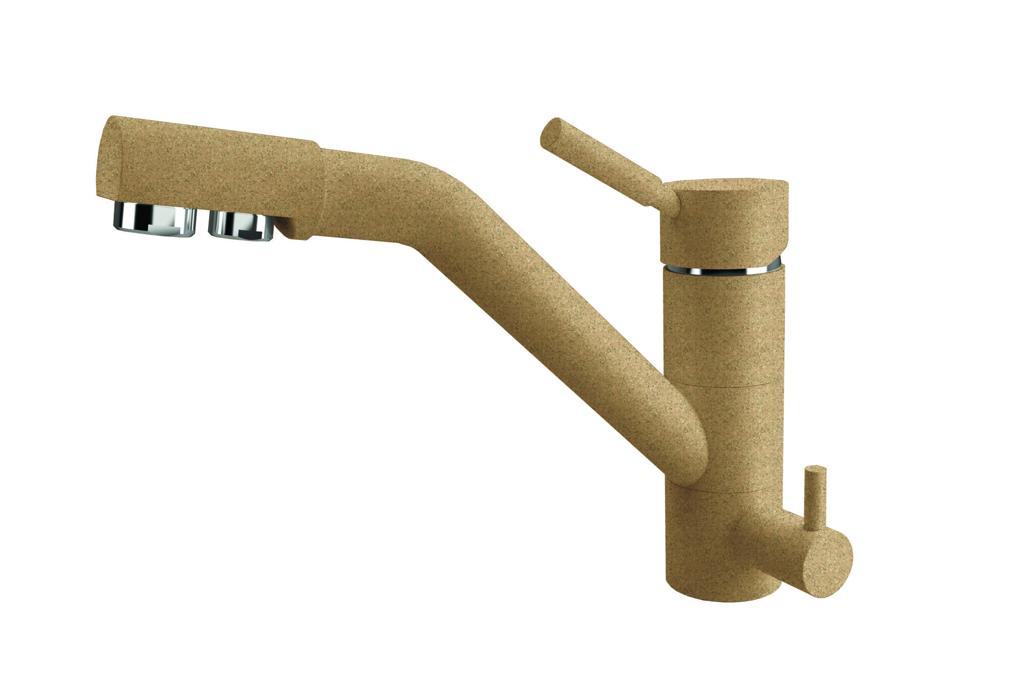 фото Смеситель bamboo дуэт bm терракота