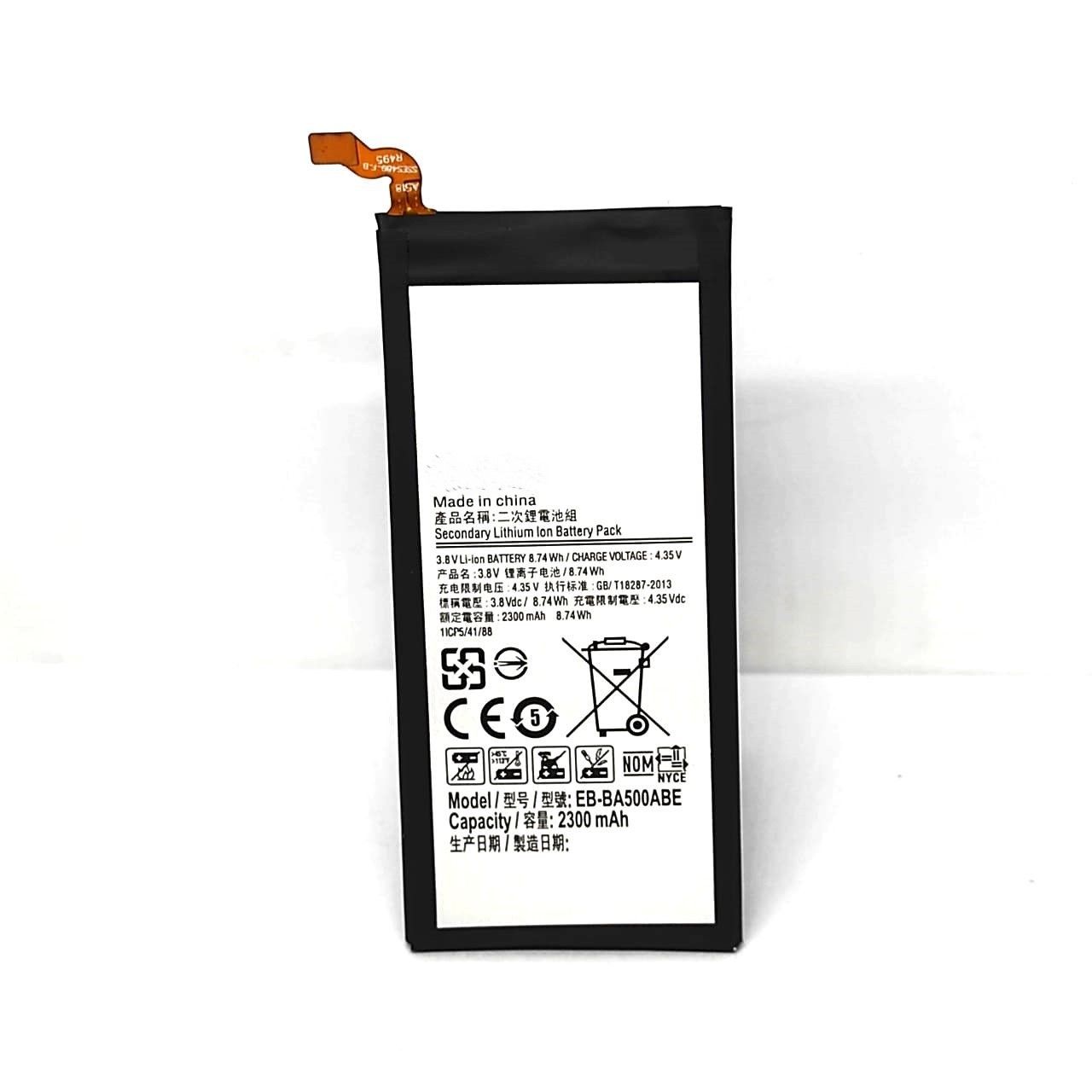 

Аккумулятор для телефона Samsung A500F Galaxy A5 2015 EB-BA500ABE мАч 2300