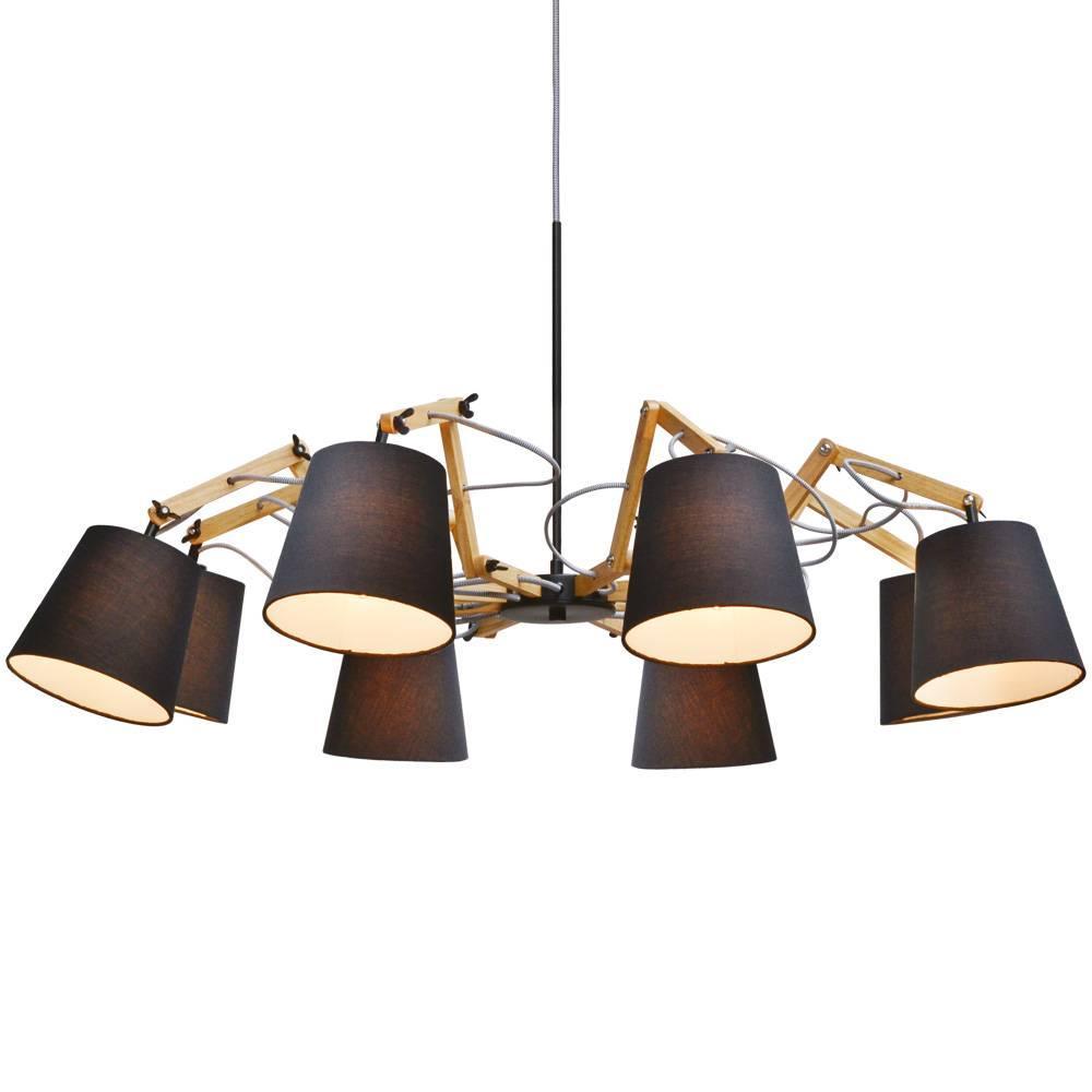 

Arte Lamp Подвесная люстра Arte Lamp Pinoccio A5700LM-8BK