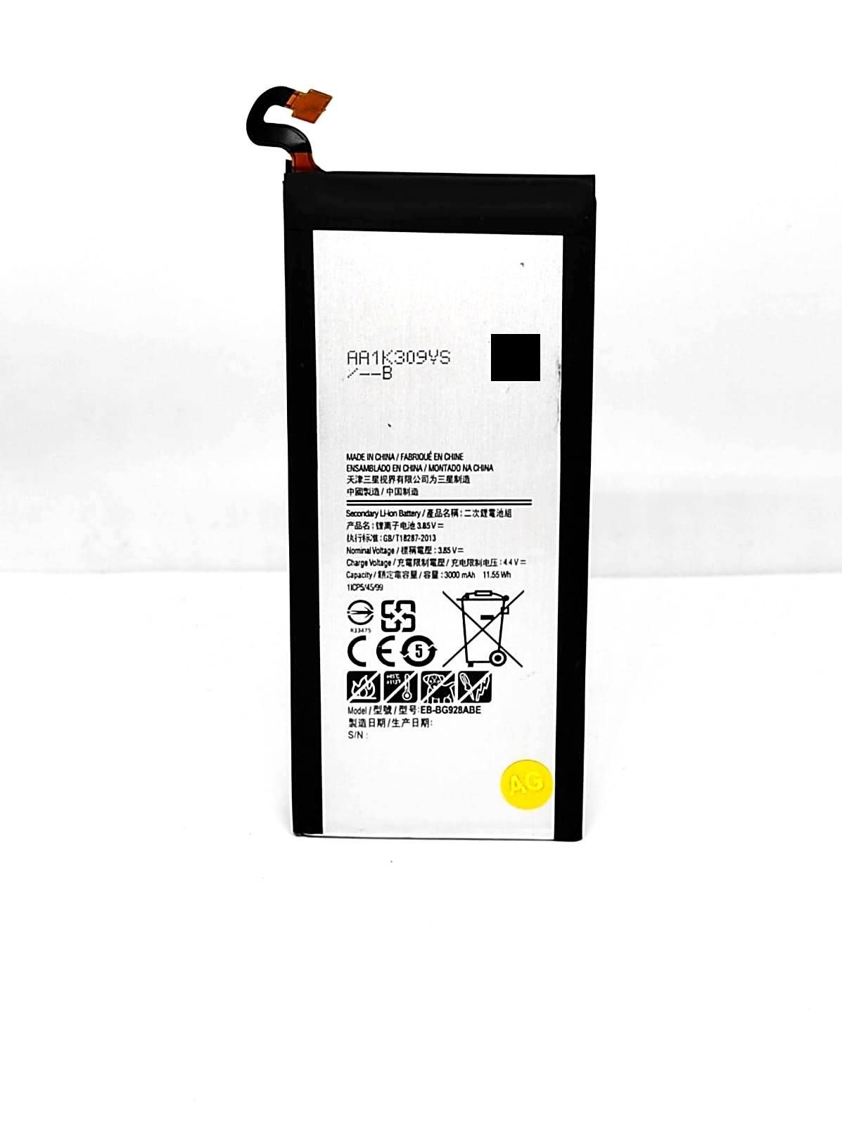 

Аккумулятор для телефона Samsung Galaxy S6 Edge Plus G928F EB-BE928ABE мАч 3000