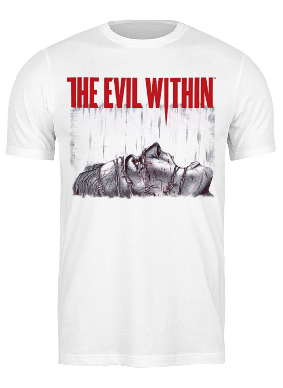 

Футболка мужская Printio The evil within белая 2XL, Белый, The evil within