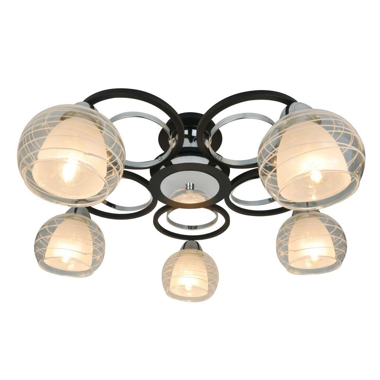 

Arte Lamp Потолочная люстра Arte Lamp Ginevra A1604PL-5BK