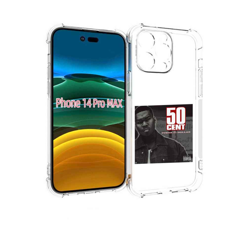 

Чехол MyPads 50 Cent - Power Of The Dollar для iPhone 14 Pro Max, Прозрачный, Tocco