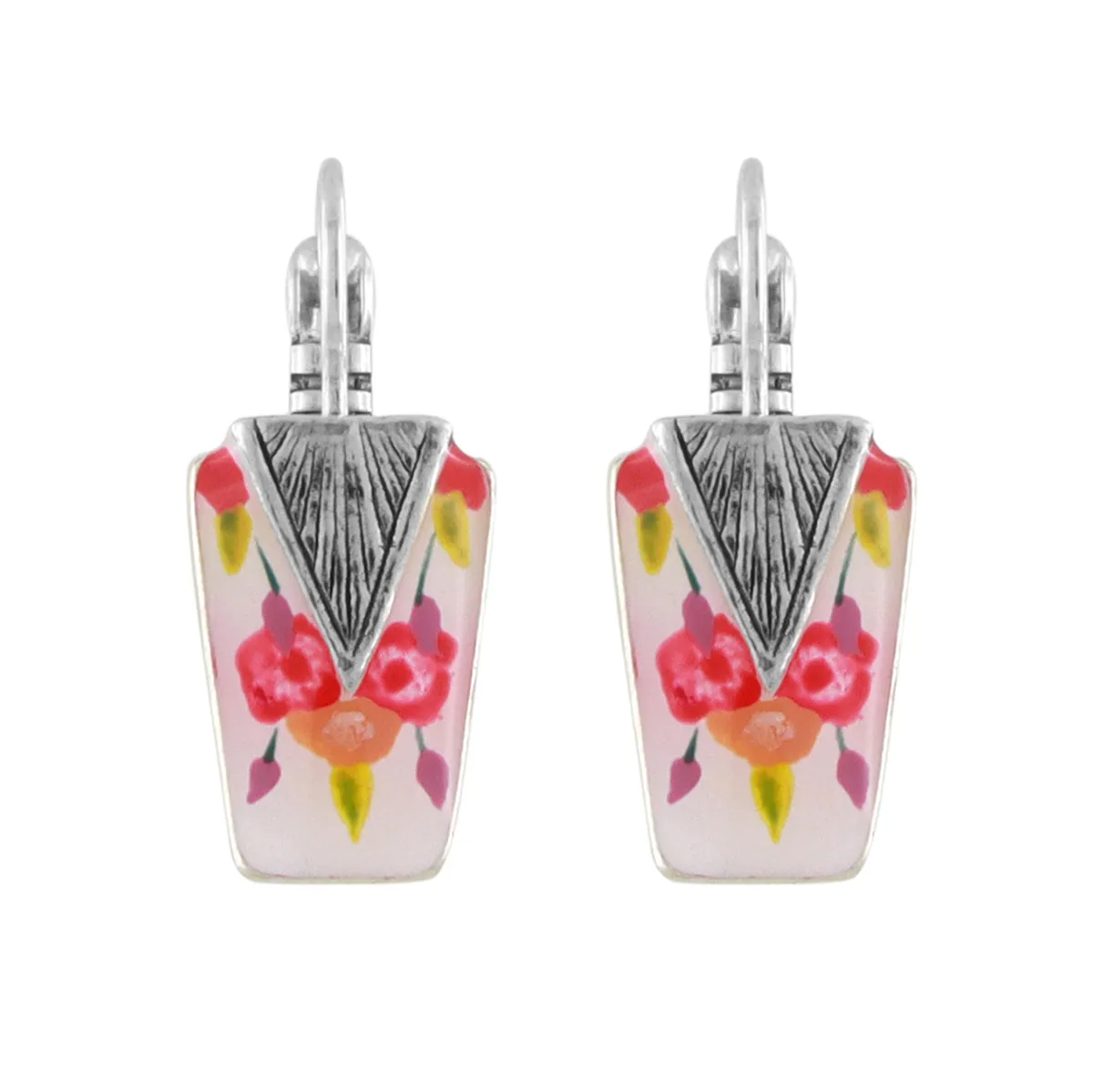 

Серьги из бижутерного сплава TARATATA TT-E24-02710-101, смола, TT-E24-02710-101