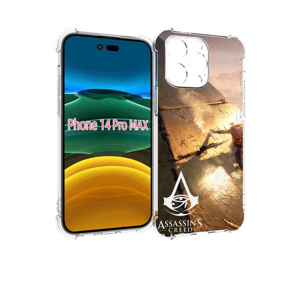 

Чехол MyPads Assassin's Creed Origins для iPhone 14 Pro Max, Прозрачный, Tocco