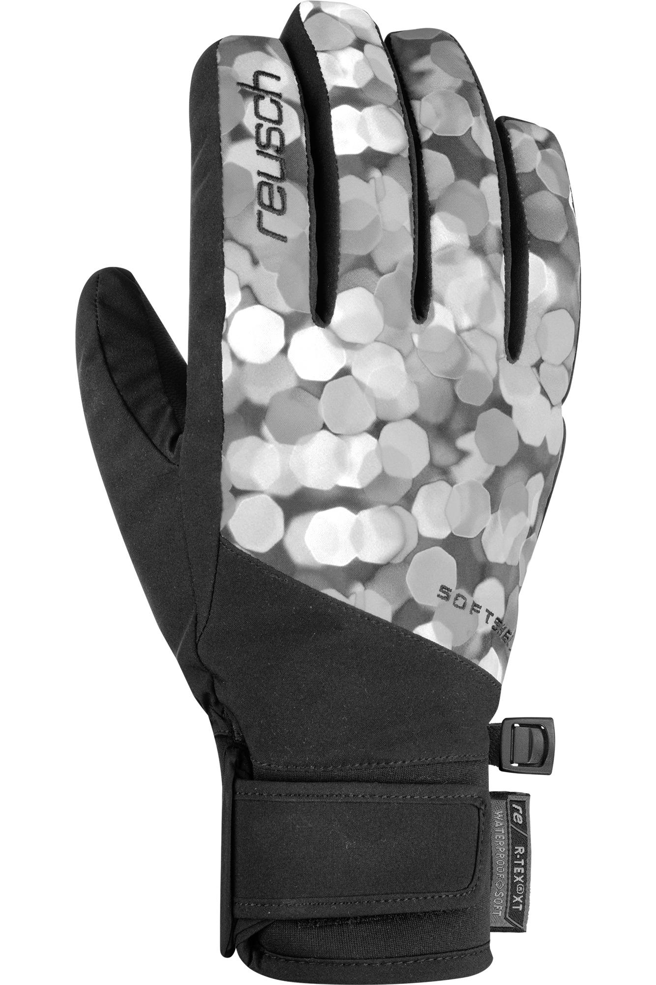 

Перчатки Reusch Britney R-Tex Xt Black/Multigrey (Inch (Дюйм):6,5) 2022-23, Серый;черный, Britney R-Tex Xt