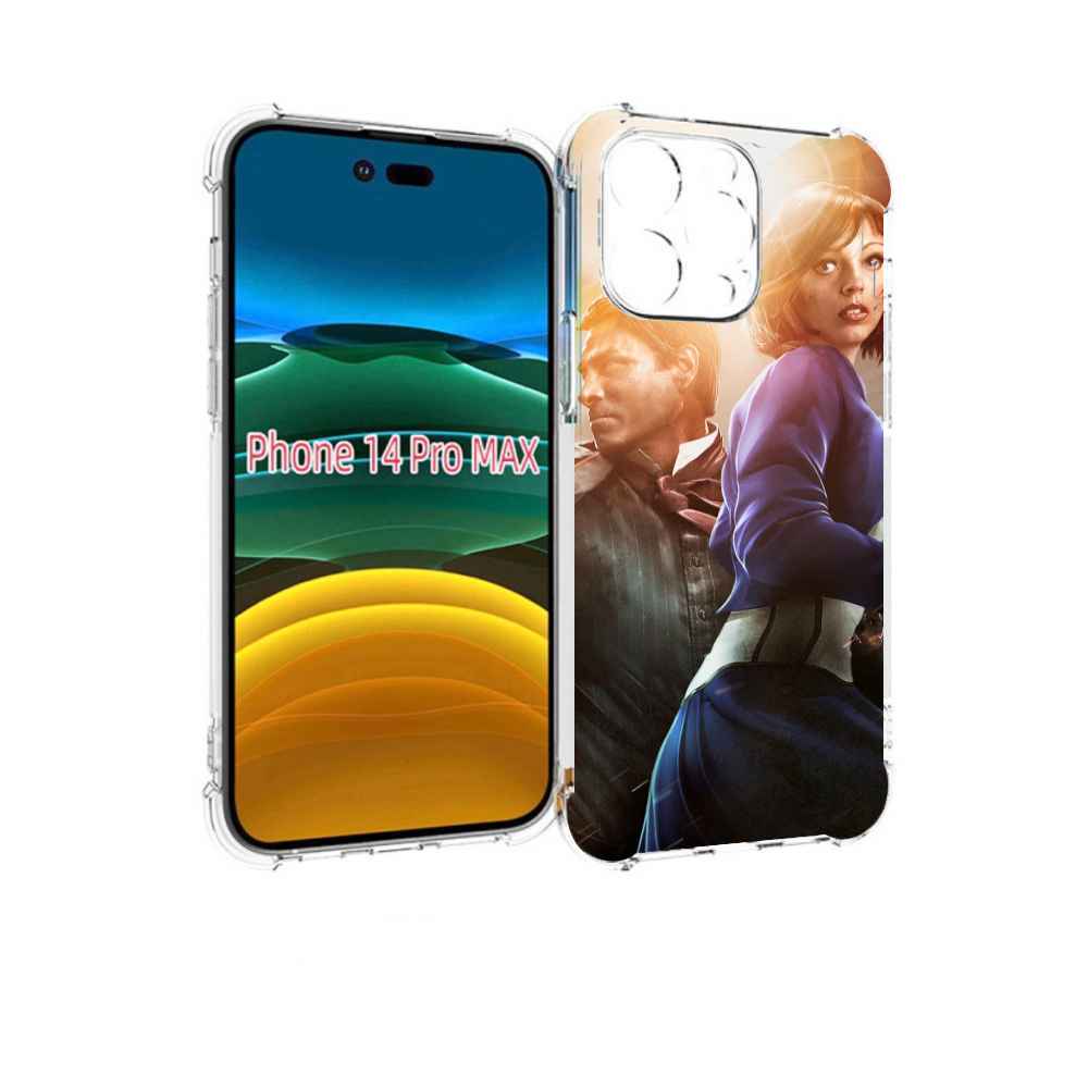 

Чехол MyPads Bioshock Infinite для iPhone 14 Pro Max, Прозрачный, Tocco