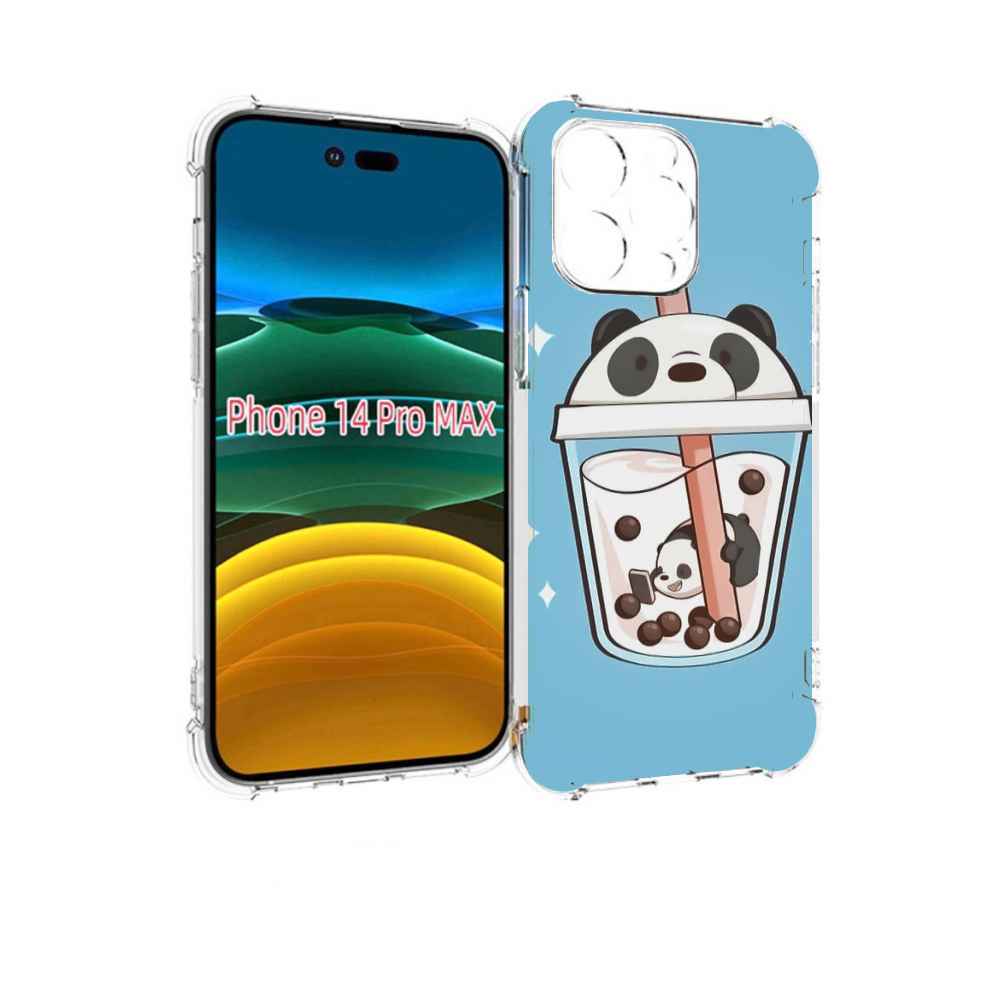 

Чехол MyPads Bubble tea для iPhone 14 Pro Max, Прозрачный, Tocco