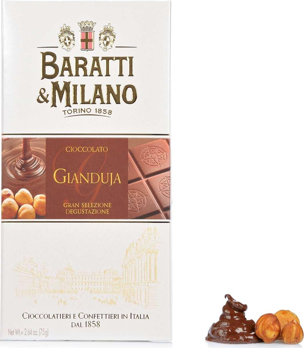 

Шоколад Baratti & Milano Giandujia молочный с фундуком 31%