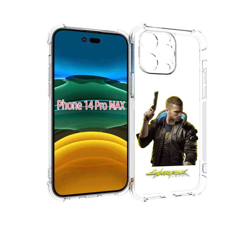 

Чехол MyPads Cyberpunk-2077 для iPhone 14 Pro Max, Прозрачный, Tocco