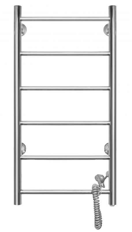 Полотенцесушитель электрический Domoterm Аврора DMT 109-6 40*80 EK R хром 53 Вт