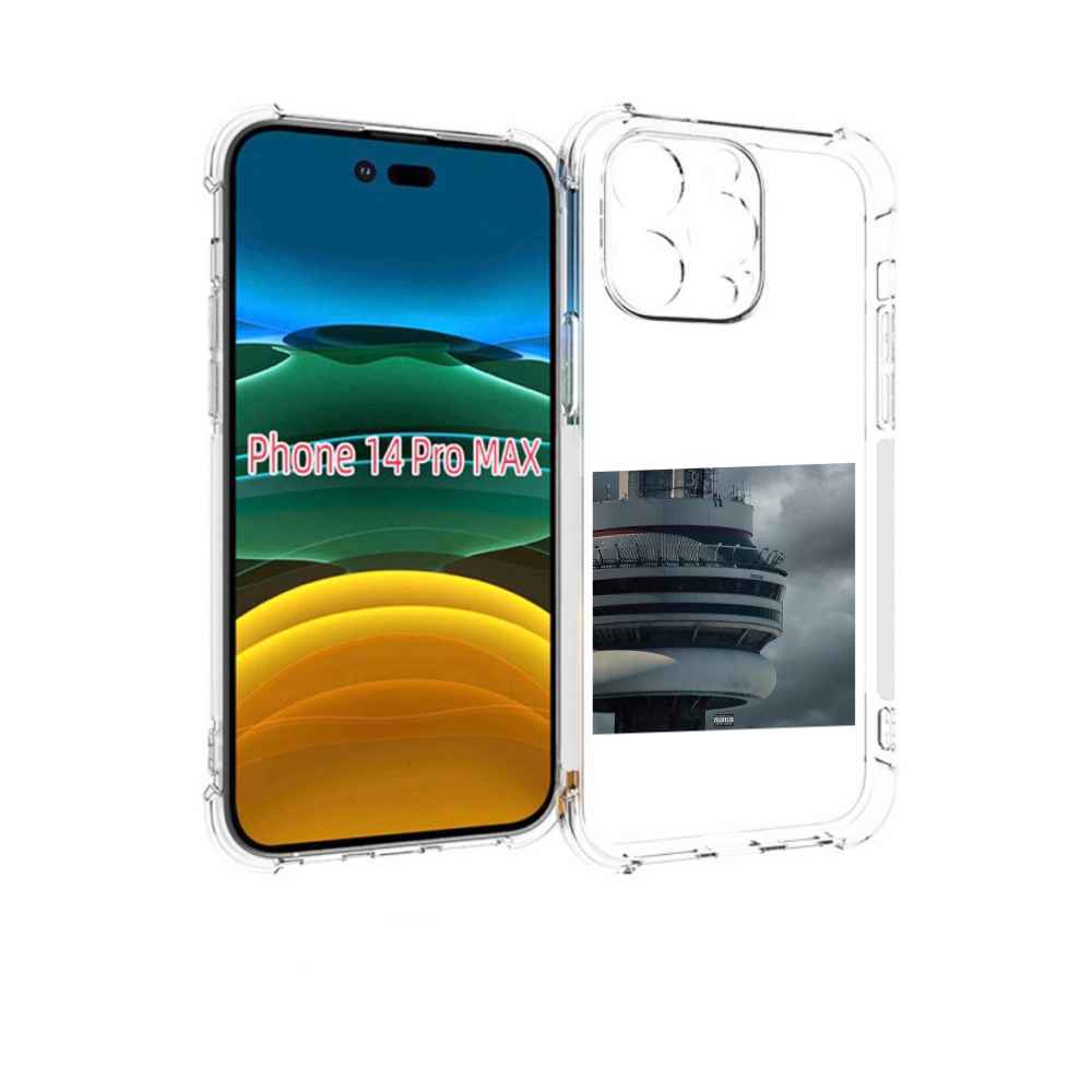 

Чехол MyPads Drake - Views для iPhone 14 Pro Max, Прозрачный, Tocco