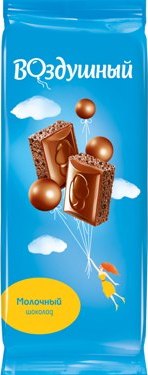Шоколад Воздушный Молочный пористый 85 г