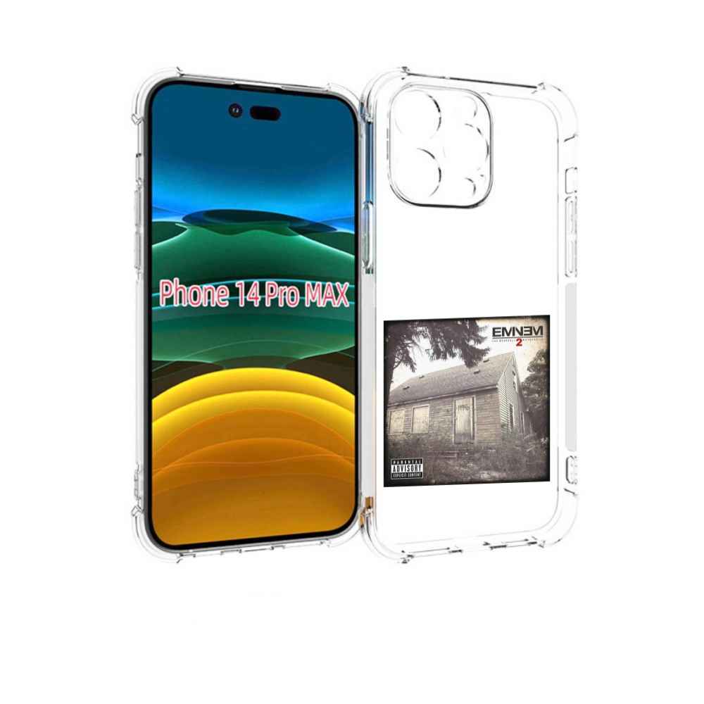 

Чехол MyPads Eminem THE MARSHALL MATHERS LP 2 для iPhone 14 Pro Max, Прозрачный, Tocco