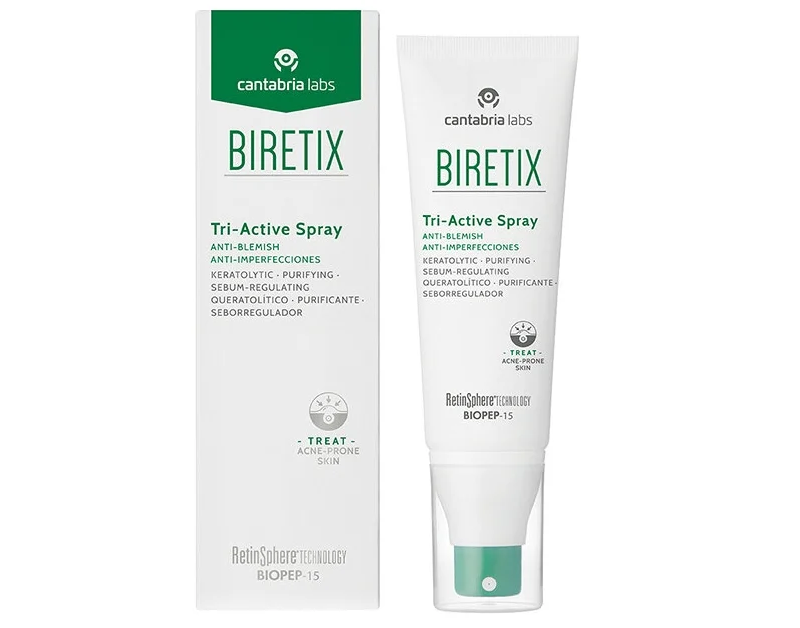 Спрей Три-Актив анти-акне BIRETIX - Tri-Active Spray Anti-blemis, 100 мл