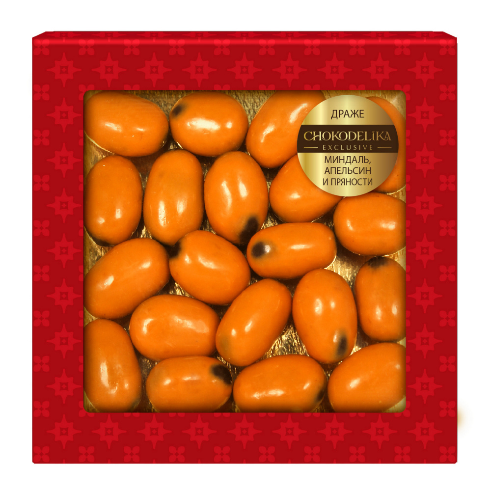 

Драже Chokodelika "Миндаль, апельсин и пряности", 90 г