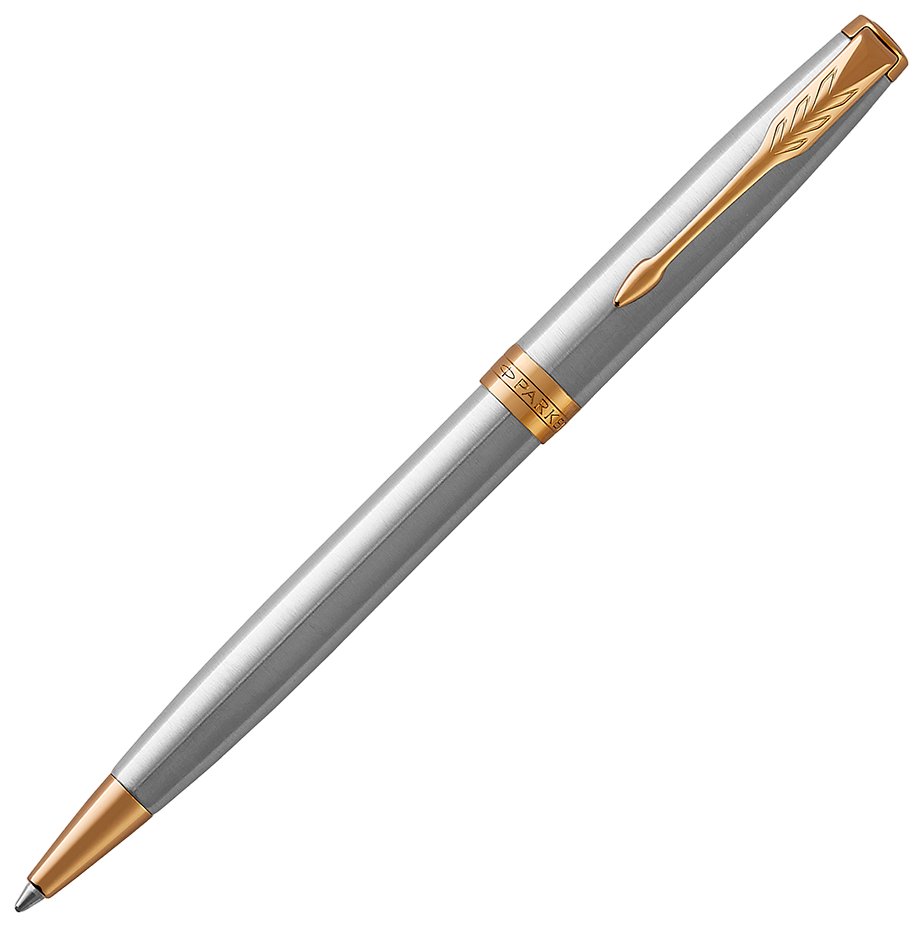 

Шариковая ручка Parker Sonnet Core K527 (CW1931507) Stainless Steel GT M черная
