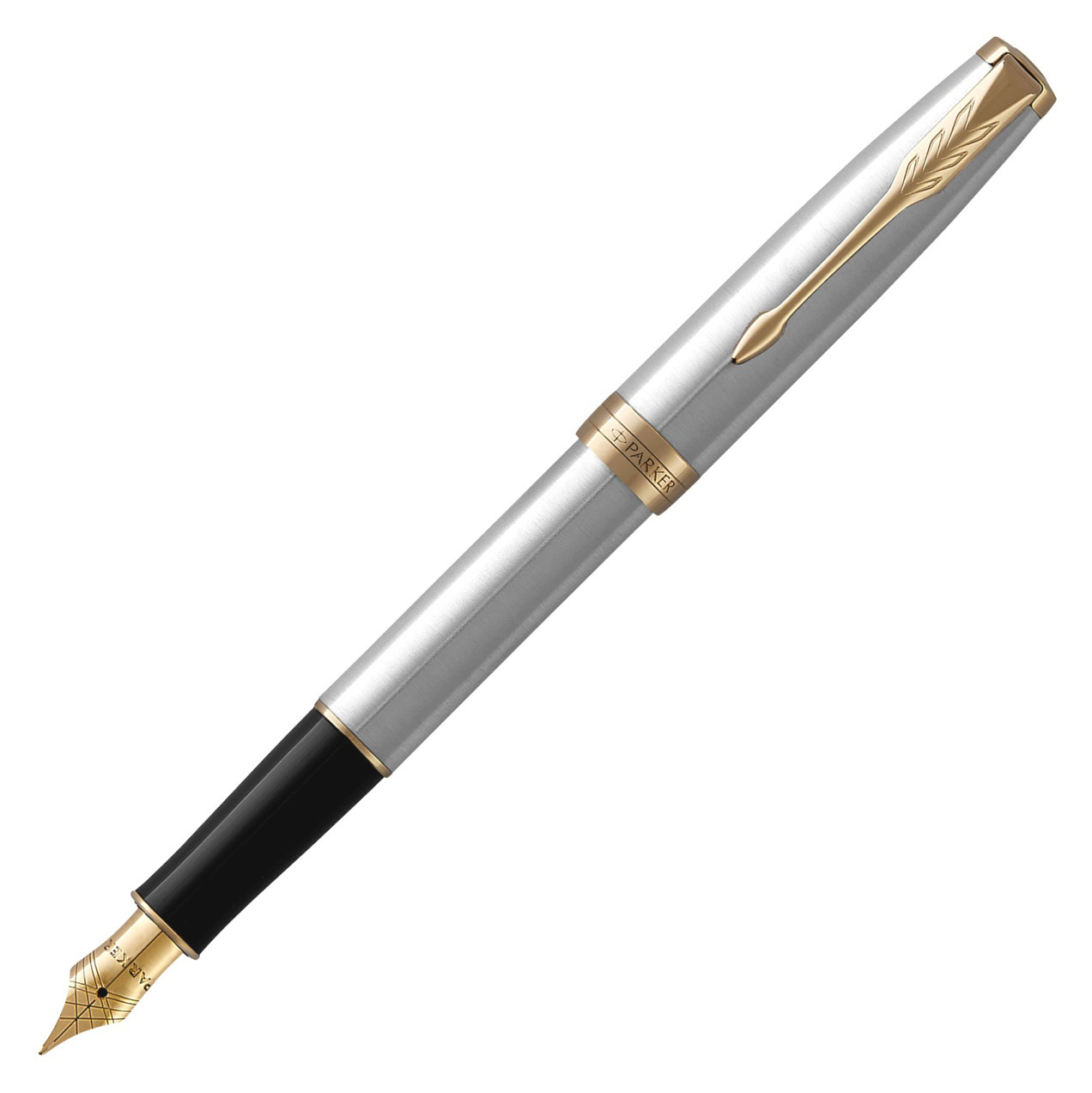 

Ручка перьевая Parker Sonnet Core F527 (CW1931504) Stainless Steel GT F