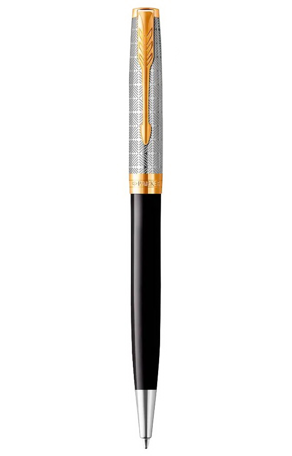 

Шариковая ручка Parker Sonnet Premium K537 (CW2119787) Metal Black GT M черная
