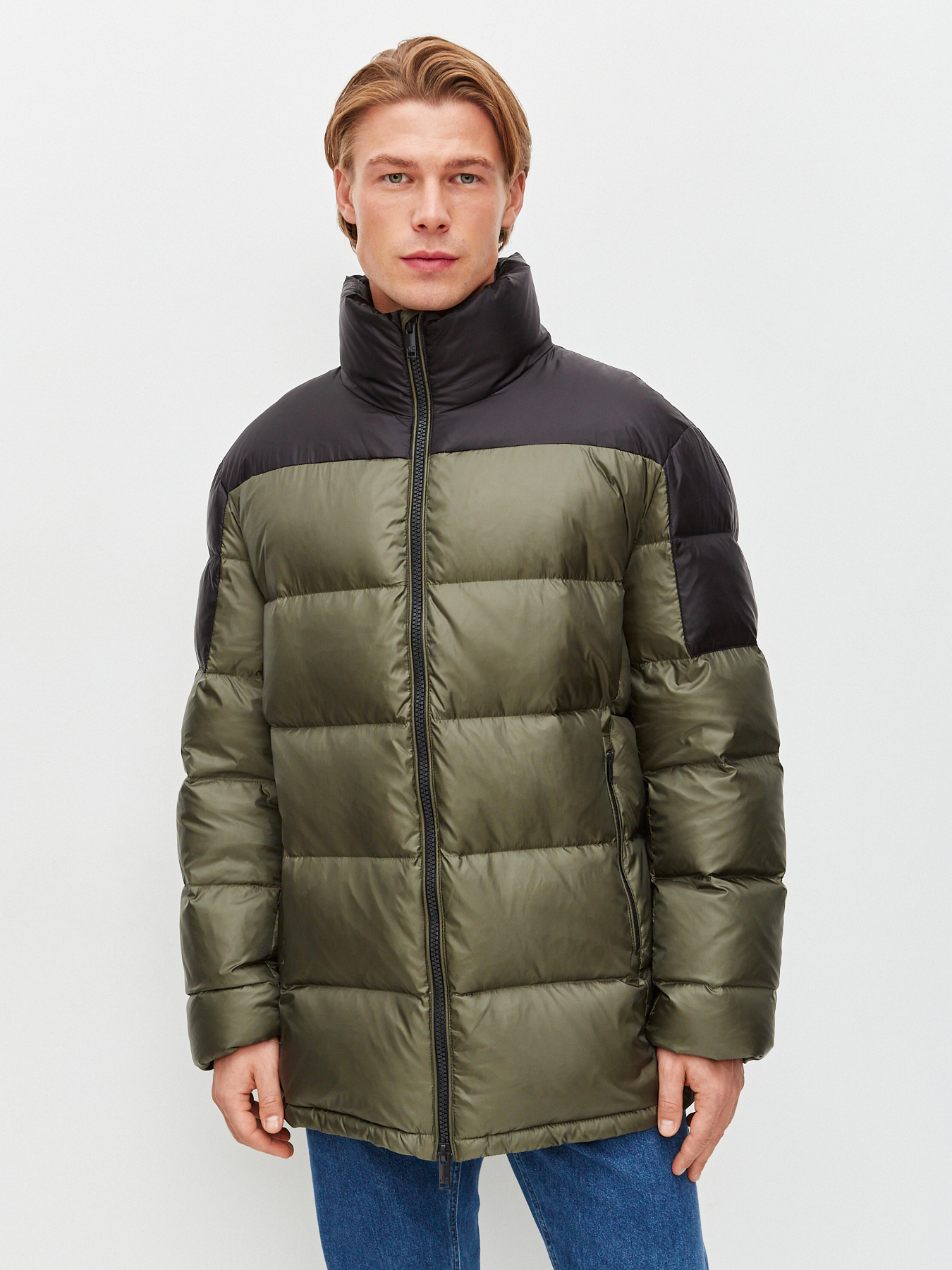 

Куртка мужская Just Clothes 443551 зеленая 58 RU, Зеленый, 443551