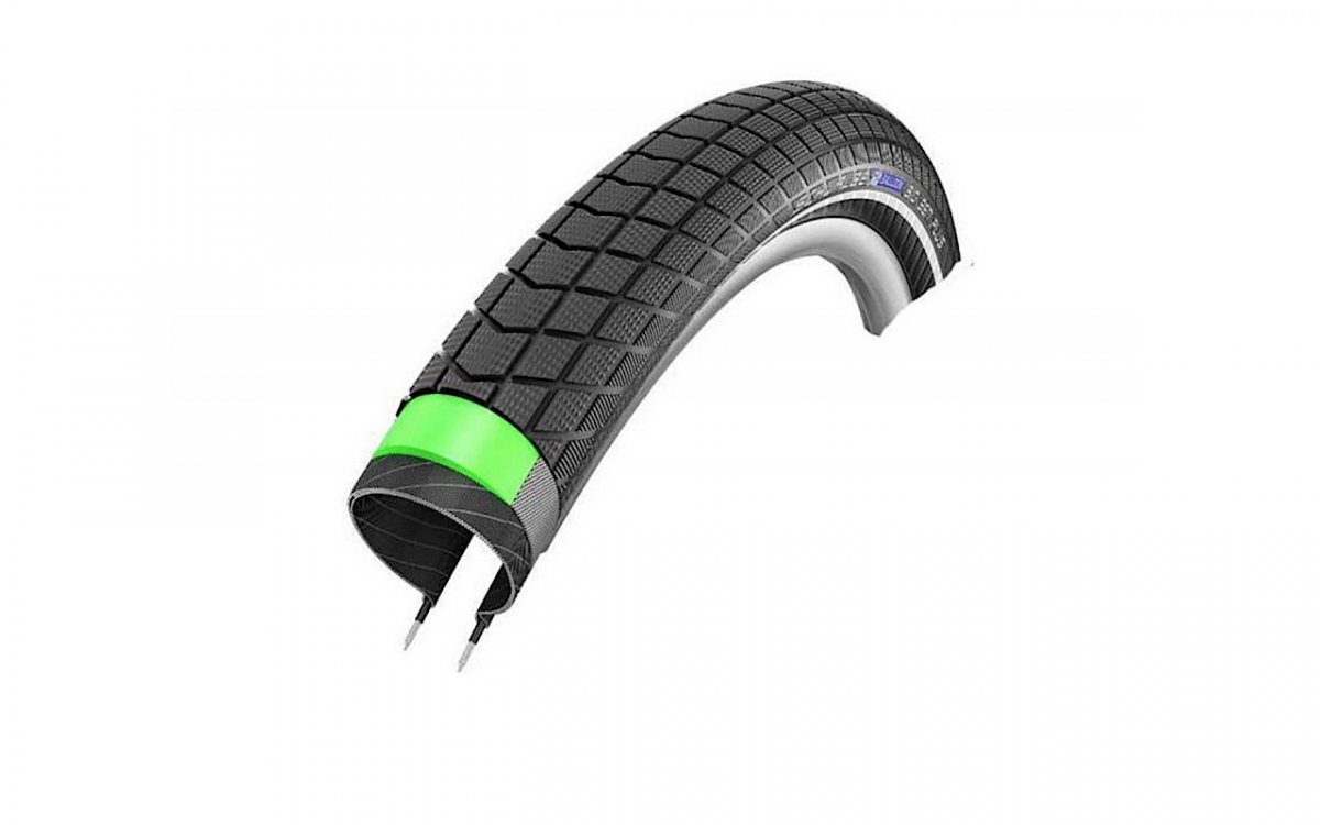 

Покрышка SCHWALBE Big Ben Plus Green Guard HS349 20x2,15B/B (55-406), Big Ben Plus Green Guard