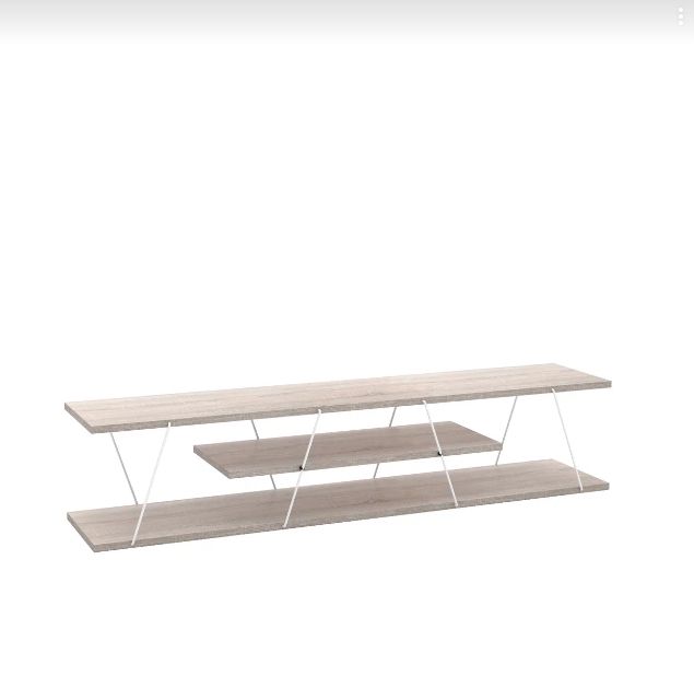 

ТВ Тумба Rafevi Tars Сонома - Белый