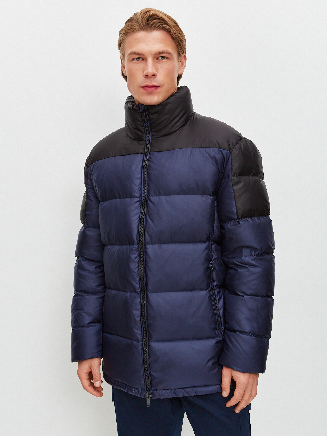 

Куртка мужская Just Clothes 443554 синяя 58 RU, Синий, 443554