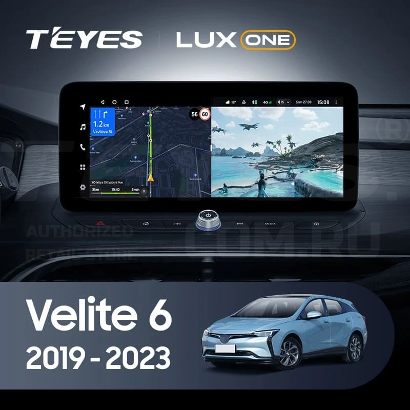 

Штатная магнитола Teyes LUX ONE 4/32 Buick Velite 6 (2019-2023), Lux One