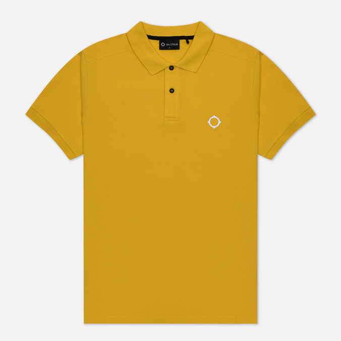 

Мужское поло MA.Strum Pique Embroidered ID жёлтый, Размер M, Желтый, Pique Embroidered ID