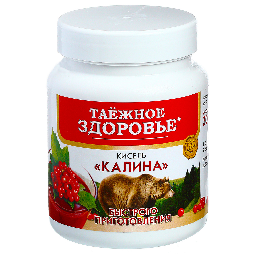 

Кисель натуральный Таежное здоровье "Калина", быстрого приготовления, 300 г