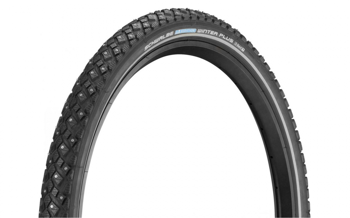 фото Покрышка шипованная schwalbe marathon winter plus hs396 20x1,6 (42-406) 168 шип.