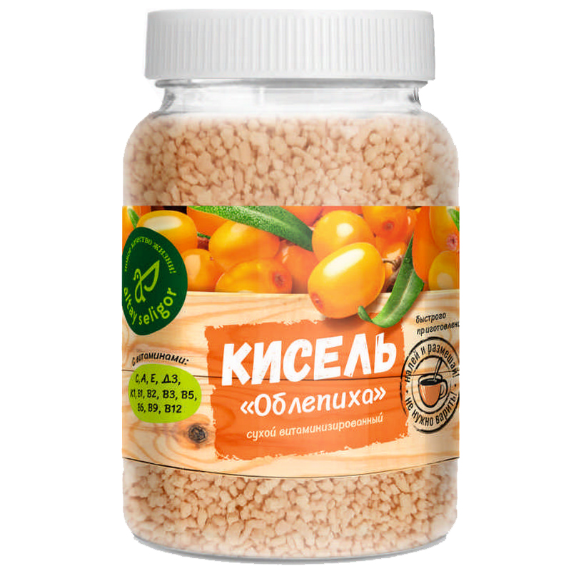 

Кисель быстрого приготовления Altay seligor "Облепиха", витаминизированный, 230 г