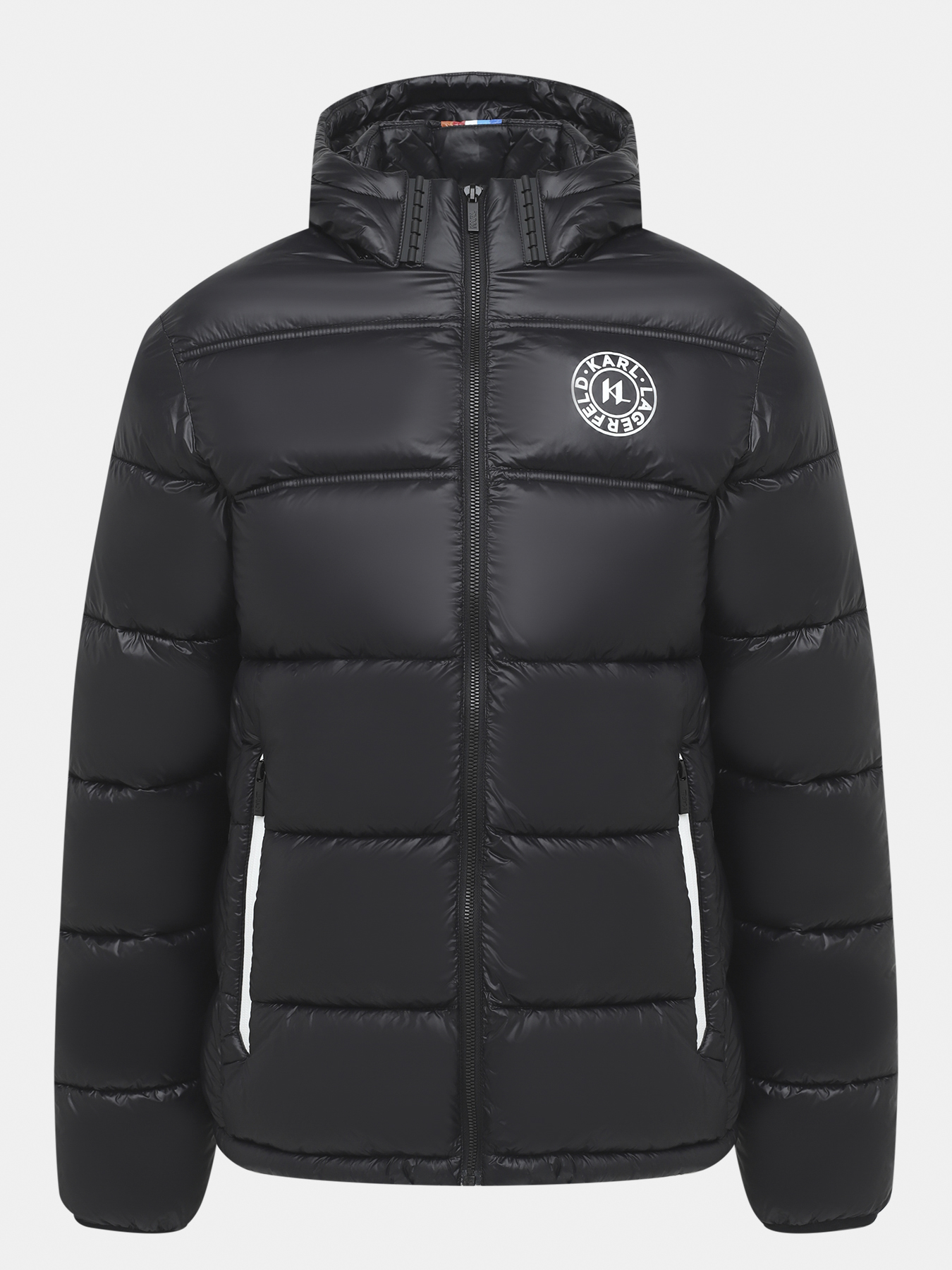 

Куртка мужская Karl Lagerfeld 487372 черная 52 RU, Черный, 487372