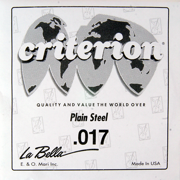 

Отдельная струна, сталь, 017, La Bella CPS017