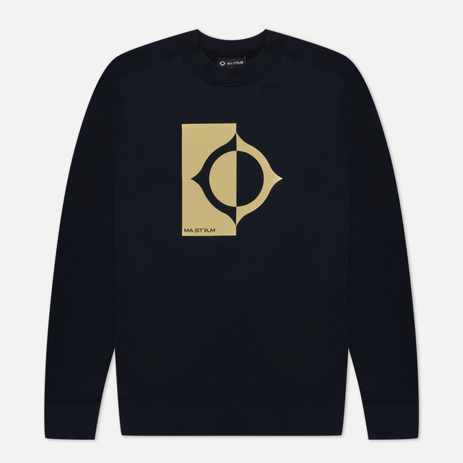

Мужская толстовка MA.Strum Compass Print Crew Neck синий, Размер XL, Compass Print Crew Neck
