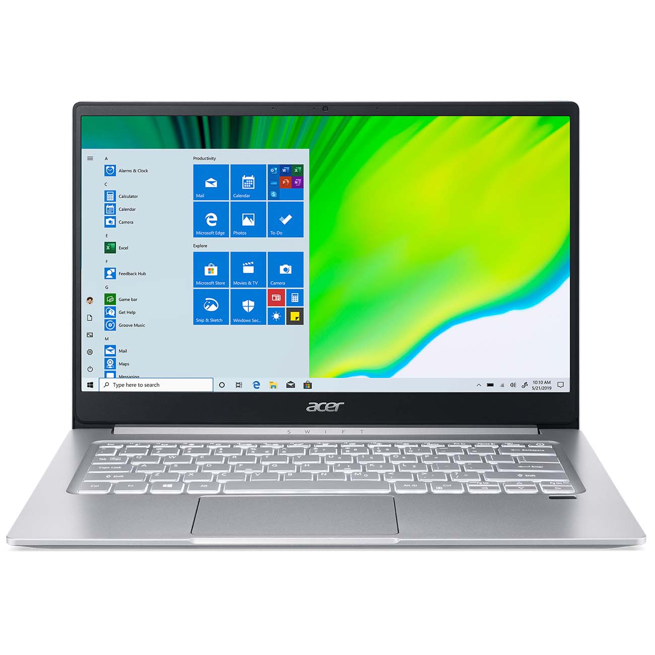 фото Ноутбук acer swift 3 sf314-42-r6nx (nx.hseer.00u)