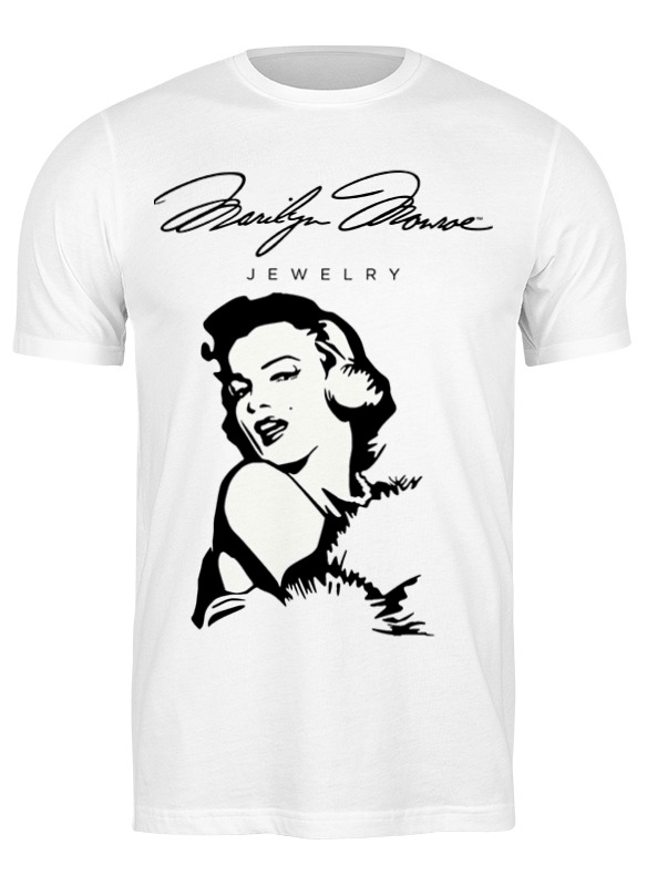 

Футболка мужская Printio Marilyn monroe белая 2XL, Белый, Marilyn monroe