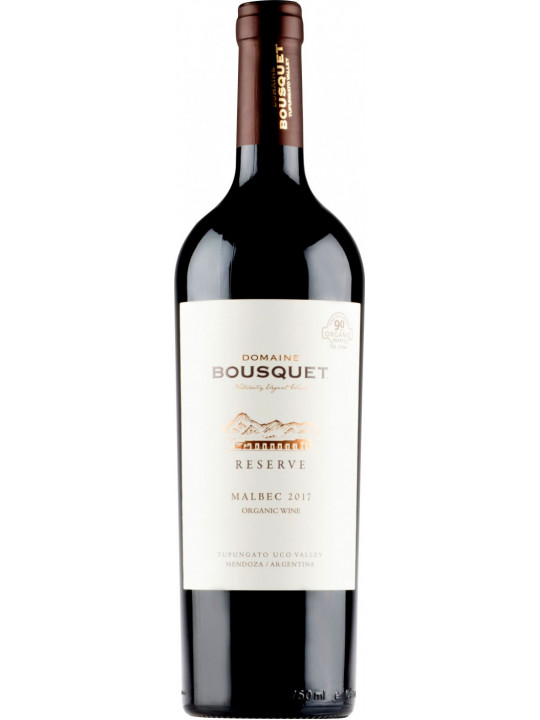 

Вино Domaine Bousquet Reserve Malbec красное сухое 13,5% 0,75 л