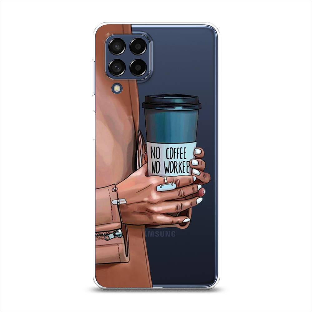 

Чехол Awog на Samsung Galaxy M53 / Самсунг M53 "No coffee", Разноцветный, 2105850-7