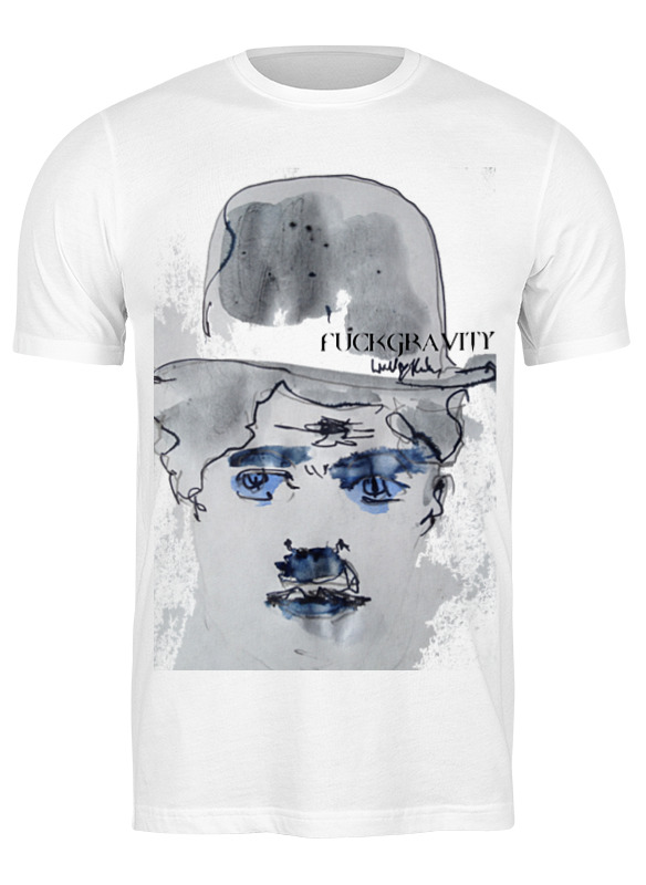 

Футболка мужская Printio Charlie chaplin белая 2XL, Белый, Charlie chaplin