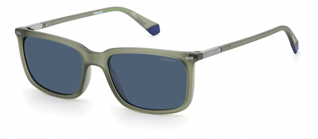 фото Солнцезащитные очки мужские polaroid 2117/s, зеленый