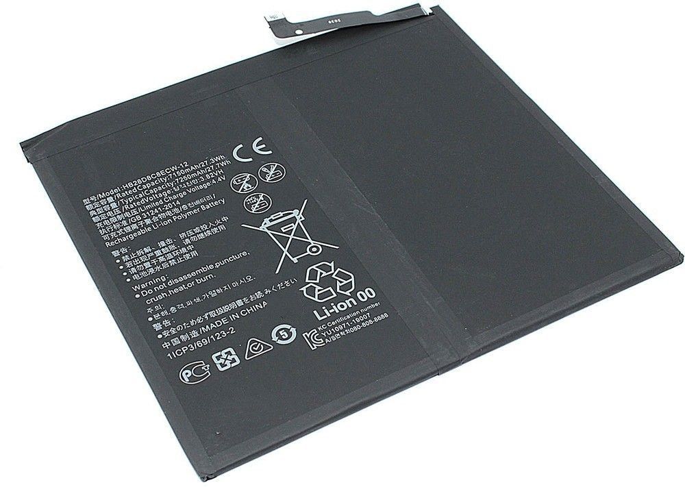 

Аккумулятор для телефона HB28D8C8ECW-12 Huawei MatePad 11 Wi-Fi DBY-W09 мАч 7250