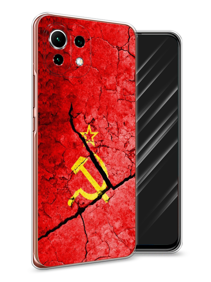 

Чехол Awog на Xiaomi Mi 11 Lite/5G NE "СССР", Разноцветный, 310250-5