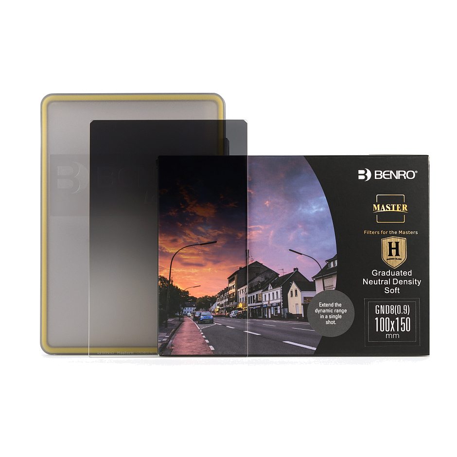 

Светофильтр градиентный Benro Master Harden Series Soft-edged graduated ND GND8 (0.9)