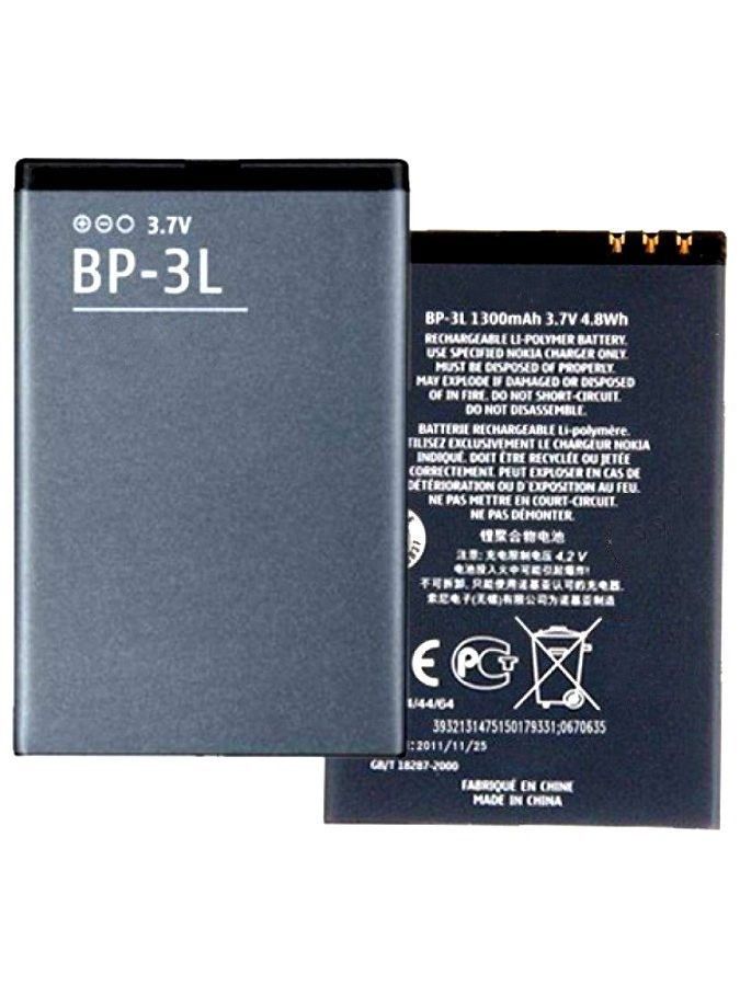 

Аккумулятор для телефона BP-3L Nokia 303 603 610 710 мАч 1300